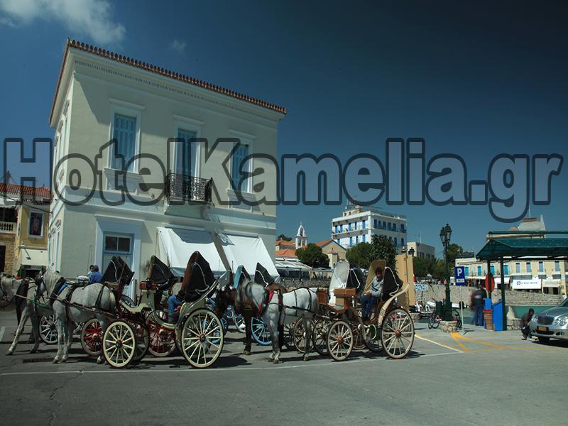 Kamelia Hotel Spetses Town Екстер'єр фото